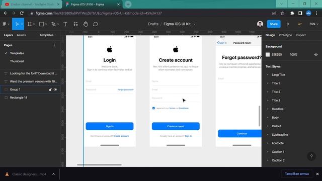 Cara Mempersingkat Buat UI IOS di Figma - UX Afdan смотреть онлайн
