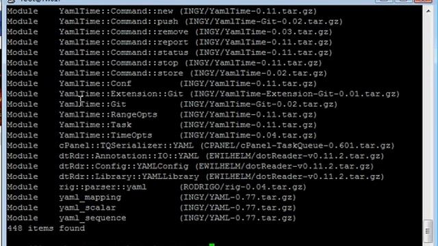 Perl Module Installation.avi смотреть онлайн