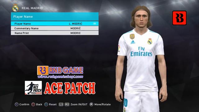 Patch PES 2018 PS3 Ace Patch vs Zio Patch for Real Madrid смотреть онлайн