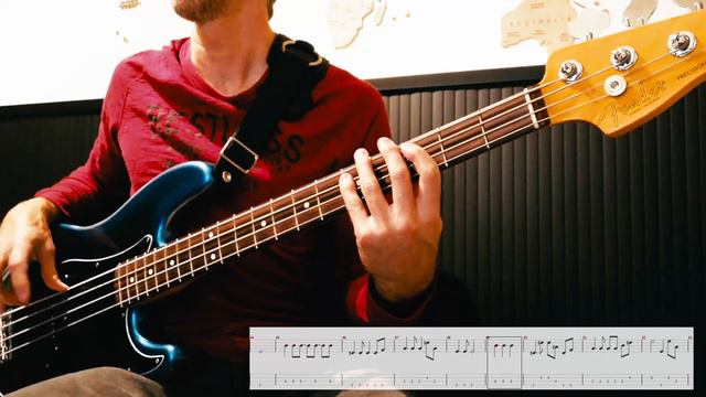 Deep Purple - Haunted [Bass Cover] / With Bass Tabs