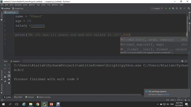 2-7 Python Fundamentals Controlling the print Function, String Formatting, Multiline Strings смотреть онлайн