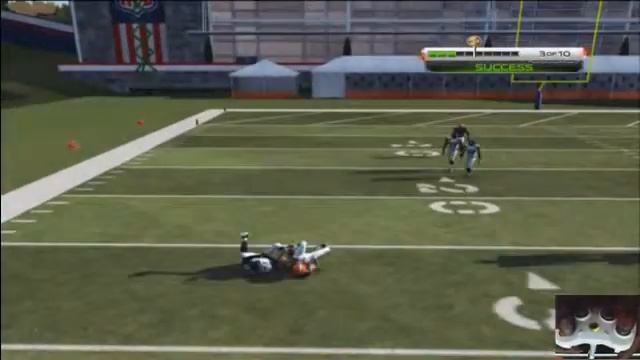 Madden 15 Skills Trainer - Drill 32 - Total Control Passing - XBox 360 Walkthrough смотреть онлайн