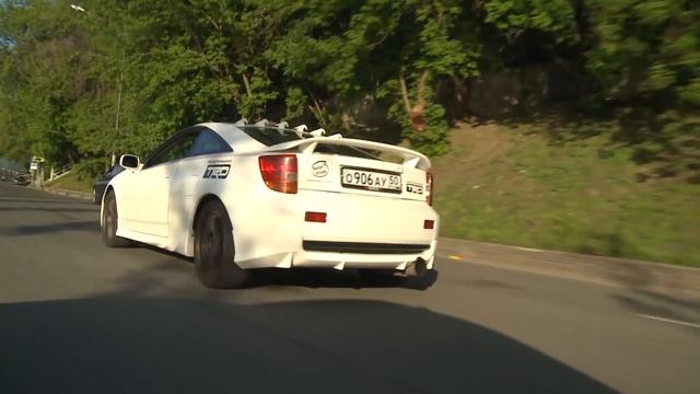 Тест драйв Субару Импреза ВРХ и Тойота Селика от Vroom Team смотреть онлайн