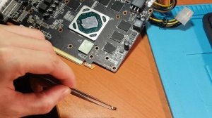 Sapphire rx 570 4 gb. Ремонт с пояснением;)