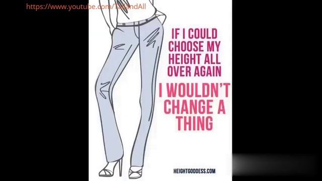Tall Women Are Truly Special! A Few Quotes About Them смотреть онлайн