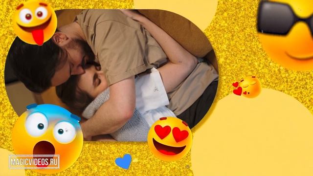 Пример необычного слайд-шоу "Смайлики". Монтаж видео на заказ. смотреть онлайн