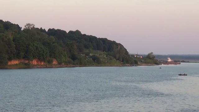 Круизы по Волге из Самары. Место впадения Суры в Волгу смотреть онлайн
