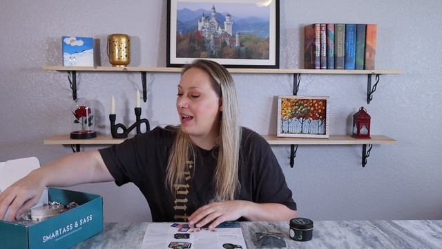 SMARTASS AND SASS UNBOXING | December 2022 box | My last sassy box for awhile. смотреть онлайн