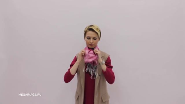 Как завязать шарф на шее. 19 способов как завязать шарф на шее.