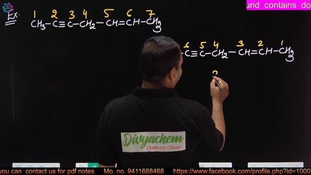 iupac nomenclature Exception of double and triple bond L-8 смотреть онлайн