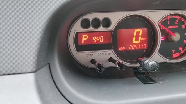 Scion XB Dashboard Display - How to Set Clock, Temperature, MPH, KPH | Web Learning Pro смотреть онлайн