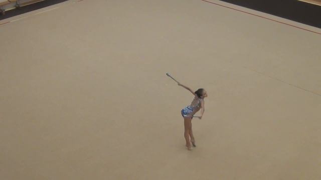 художественная гимнастика Алексеевская Лиза 2006 г.р. булавы смотреть онлайн