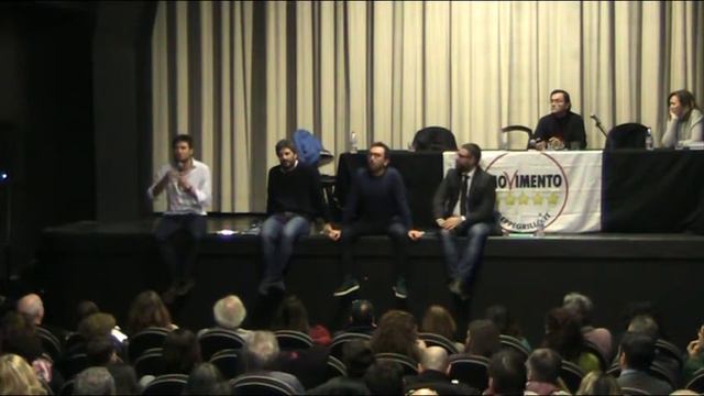 M5S Toscana incontro con Di Battista Fico Bonafede Video 5 смотреть онлайн