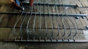 Решетка своими руками. Сварка решетки на окна. Window grille!