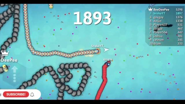 Snake.Io ? HOW TO CIRCLE AND DEFEAT TOP 01 GIANT SNAKE? Epic Snake.Io Gameplay смотреть онлайн