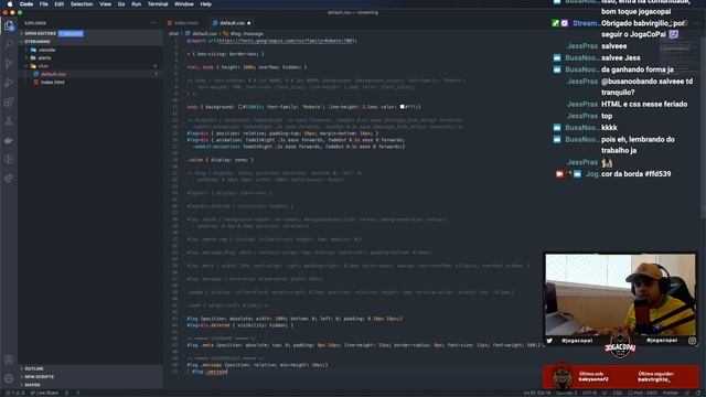 Ensinando a customizar chat do Streamlabs OBS com HTML e CSS baseado no Alanzoka смотреть онлайн