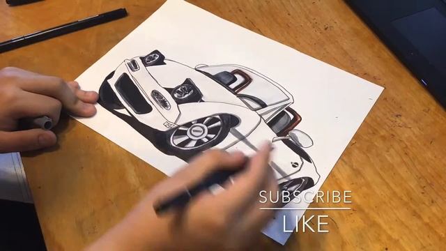 How To Draw Series| Season 1 Episode 4| Mazda Miata MX5 NA