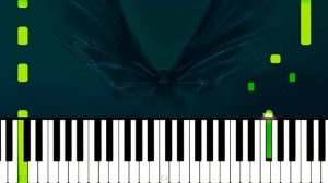 MOTHRA´S SONG - EASY Piano Tutorial