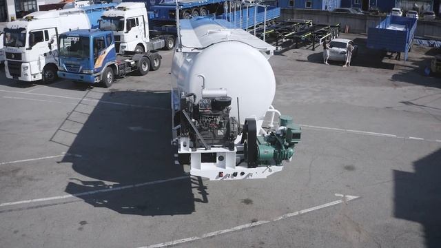 Полный обзор на Цементовоз ATLANT CTT3639 с двумя видами компрессора. смотреть онлайн