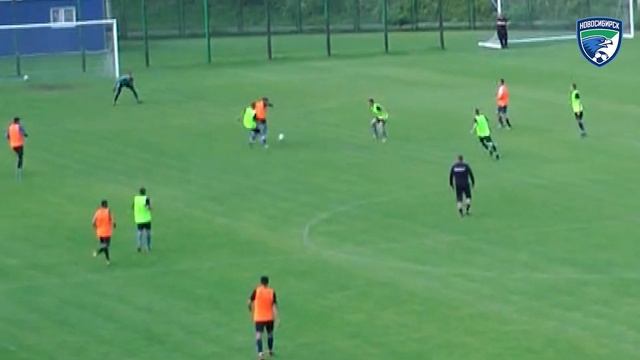 Гол на тренировке ФК «Новосибирск» смотреть онлайн