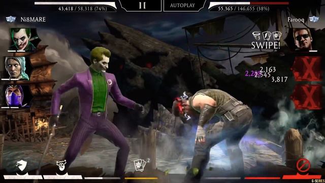 Ace of knaves the joker , MK11 Fujin & MK11 Rain Survivor Mode Gameplay | MK Mobile смотреть онлайн