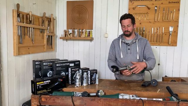 Multi Cutter - Manpa Tools | Unboxing + Anwendung | Steinertdrechseln #woodcarving