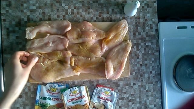 Самая сочная диетическая грудка без масла за 15 минут!!! смотреть онлайн