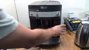 DeLonghi  magnifica удаление накипи