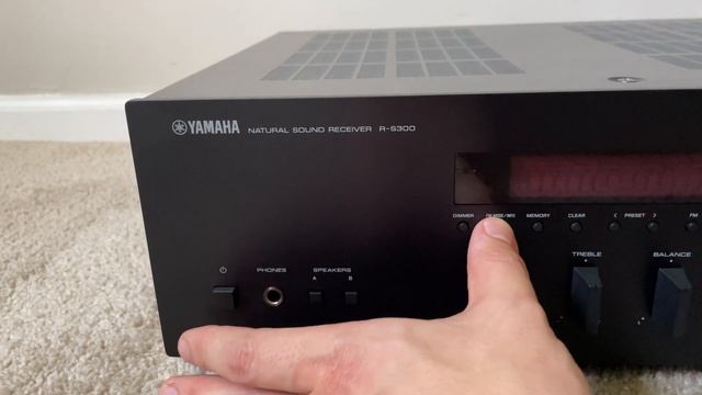 How to Factory Reset Yamaha R-S300 Home Stereo Audio AM FM Receiver смотреть онлайн