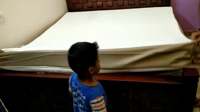 New Wakefit Latex mattress 8inch king size78x72 Bed unboxing review #wakefit # LATEX#Mattress смотреть онлайн
