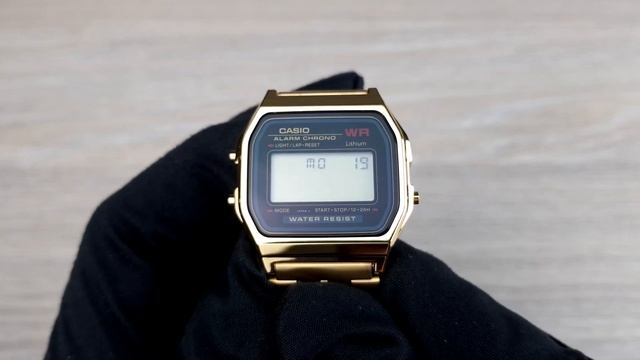 Часы Casio A159WGEA-1E / Обзор и настройка смотреть онлайн