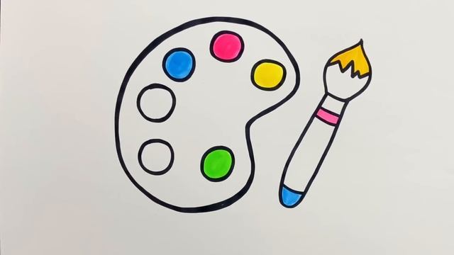 Desenho Magic Paint para crianças | Рисование Magic Paint для детей | رسم الدهان السحري للاطفال смотреть онлайн