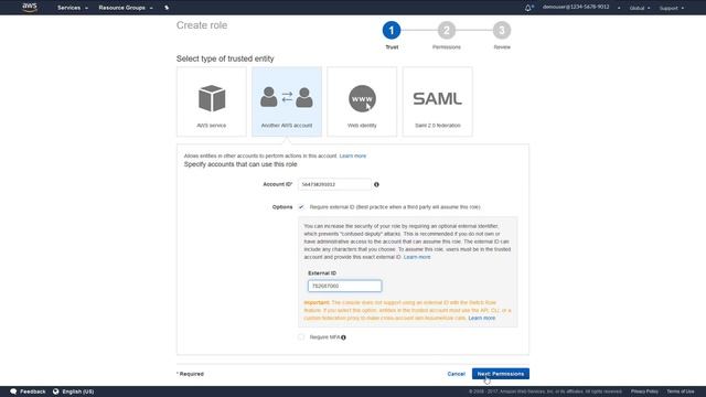 Oracle CASB Cloud Service: Creating and Registering a Source AWS Account using an IAM Role смотреть онлайн