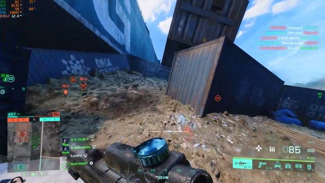 Intel i5-13400f + RTX3070 game test [Ultra Graphic] | Battlefield 2042 смотреть онлайн