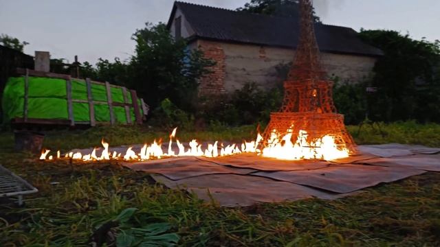 ГОРИ ГОРИ ЯСНО  ЕЙФЕЛЕВА ВЕЖА 4К