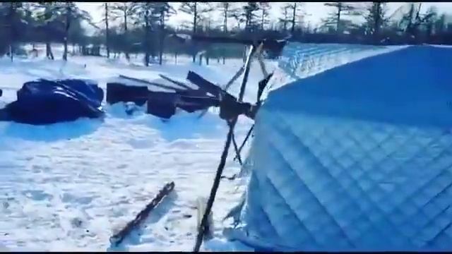 Палатка "Якутяночка" Хоту Тент смотреть онлайн