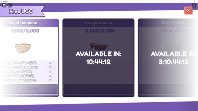 Королевская бандана + очки - как получить бесплатную лимитку в роблокс ивент на бесплатные вещи смотреть онлайн