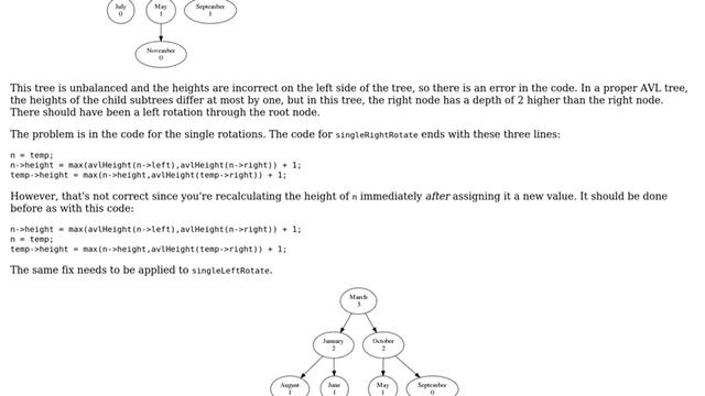 Code Review: AVL tree for inserting and searching (3 Solutions!!) смотреть онлайн