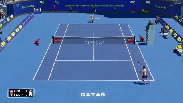 Holger Rune vs Irina-Camelia Begu | First Round | Doha смотреть онлайн