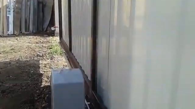 Ворота откатные с автоматикой