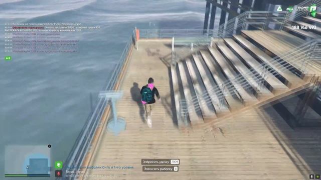 РЫБАЛКА ПОСЛЕ ОБНОВЫ ! СКОЛЬКО МОЖНО ЗАРАБОТАТЬ ? GTA 5 RP RADMIR смотреть онлайн