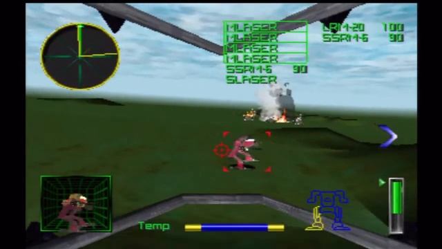 Mechwarrior 2 (PS1): Clan Wolf: Trial of Refusal Mission 1 смотреть онлайн