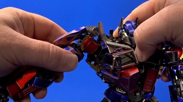 DLX Optimus Prime Transformers Revenge of the Fallen ThreeZero ThreeA Action Figure Review смотреть онлайн