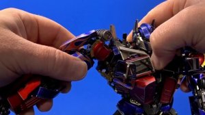 DLX Optimus Prime Transformers Revenge of the Fallen ThreeZero ThreeA Action Figure Review