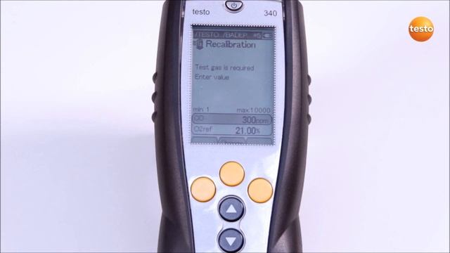 testo 340 - 7. Выполнение калибровки смотреть онлайн