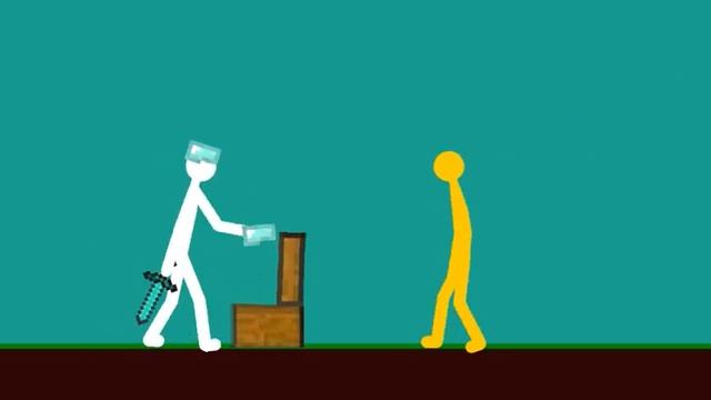 стикманы в Майнкрафт #3 смотреть онлайн