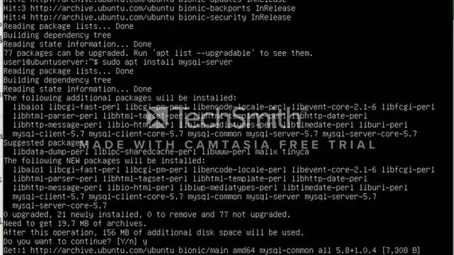 2 Penginstalan mysql di ubuntu смотреть онлайн