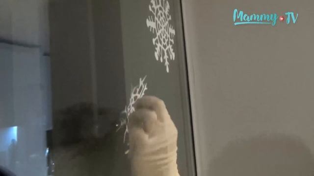 Мастер-класс. Снежинки на окнах. смотреть онлайн