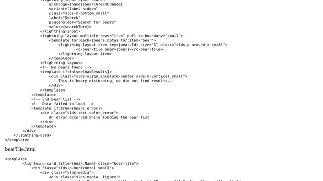 Salesforce: No MODULE named markup://c:bearTile found смотреть онлайн