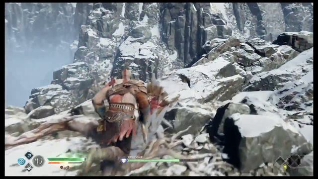 God of War - Hraezlyr The Dragon Boss Fight / Хреслир смотреть онлайн